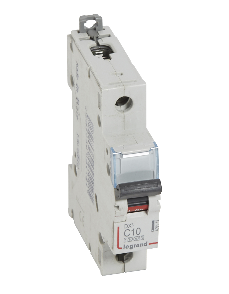 DX3 Автоматический выключатель 1-полюсный 10A 16kA (хар-ка C) Legrand, 409112