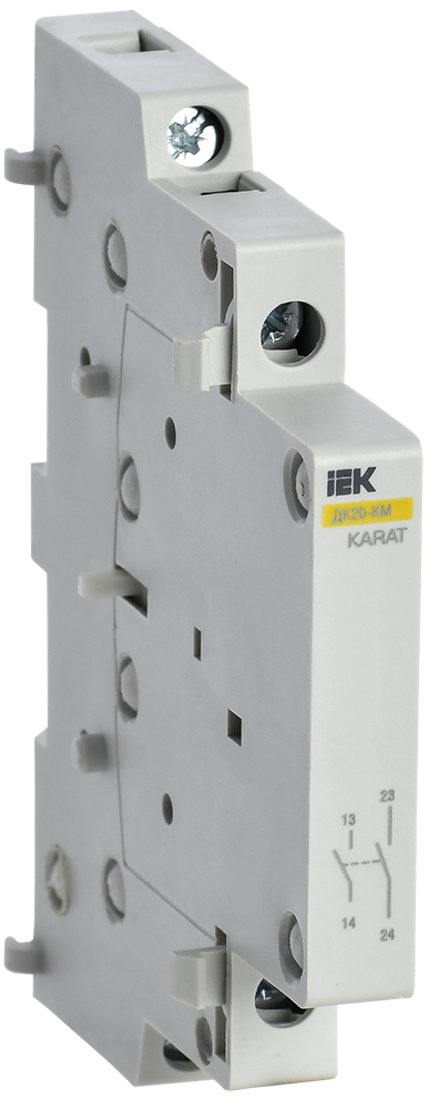 Контакт дополнительный ДК20-КМ 2НО KARAT ИЭК, MKK00D-DK-20