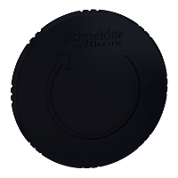 Головка кнопки, черная, грибовид., возврат поворотом Schneider Electric, ZB4BS62