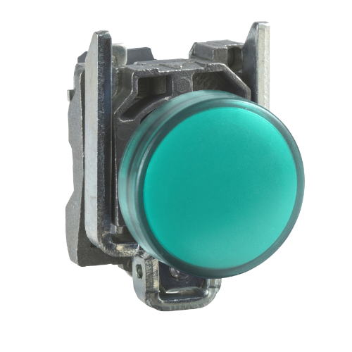 Лампа зелёная со встроенным светодиодом 230-240В Schneider Electric, XB4BVM3