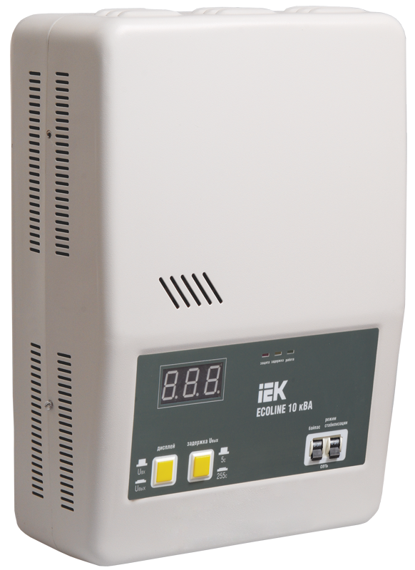 Стабилизатор напряжения настенный серии Ecoline 10 кВА IEK, IVS27-1-10000