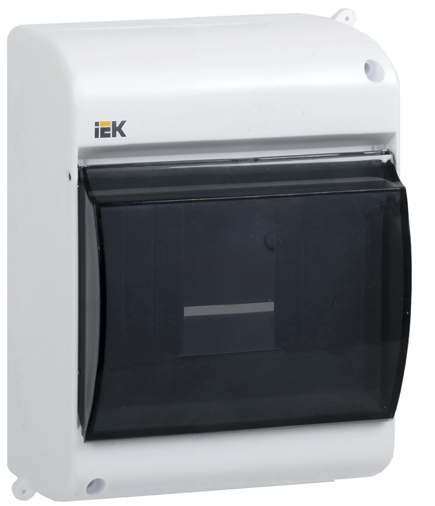 КМПн 2/4 Корпус пластиковый навесной IP30 146х96х83мм белый KREPTA 3 ИЭК, MKP42-N-04-30-12