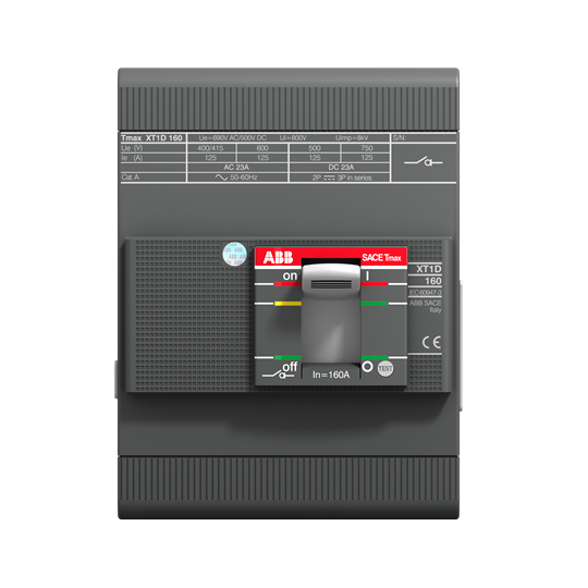 1SDA0 68209 R1 XT1D 160 4p F F Выключатель-разъединитель  ABB, 1SDA068209R1