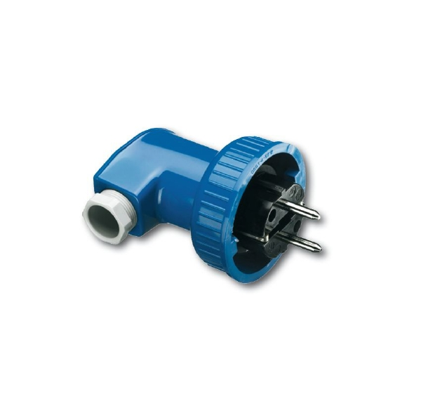 Вилка SCHUKO c байонетным зам., IP66, Busch-Duro 2000 WD ABB, 2CKA002211A0092