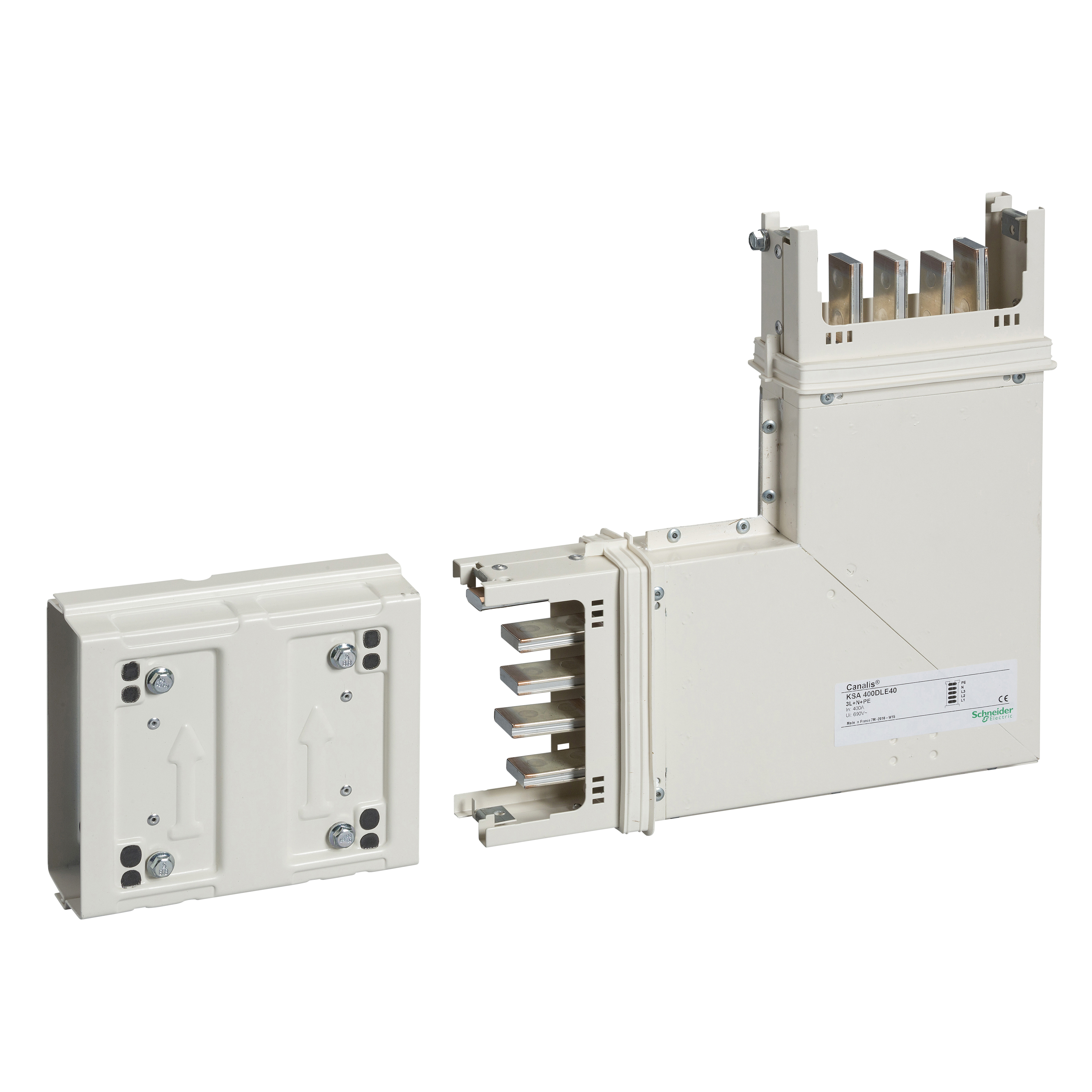 секция угловая 400а Schneider Electric, KSC400DLF40