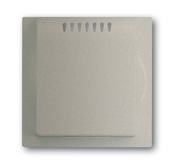 6541-79 Накладка для усилителя мощности светорегулятора 6594 U, KNX-ТР 6134/10 и цоколя 6930/01, серия impuls, цвет шампань-металлик ABB