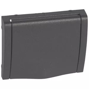 Накладка розетки 2К+З с крышкой, с защитными шторками (dark bronze) Galea Life Legrand, 771222