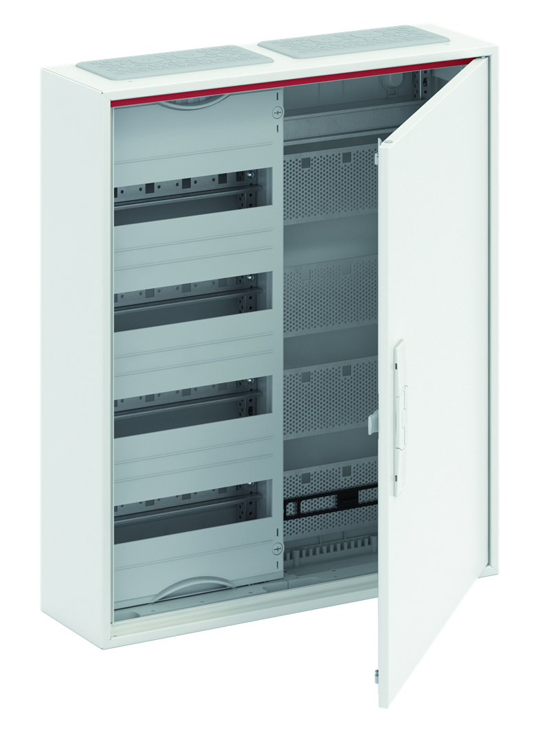 CA24VM Шкаф 48М навесной с медиапанелями IP44, 650x550x160 с расст. между DIN-рейками 125 мм и самозажимными клеммами N/PE CA24VM ABB