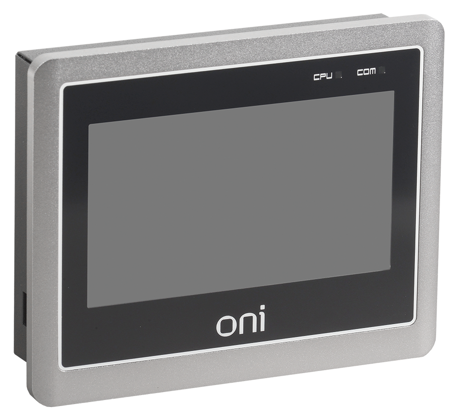 Панель оператора ETG 4,3” серии ONI, ETG-CP-043