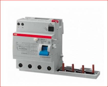 DDA204 A 63/300 Блок дифференциального тока 4-полюсный, 63A, 300mA, тип А ABB, 2CSB204101R3630