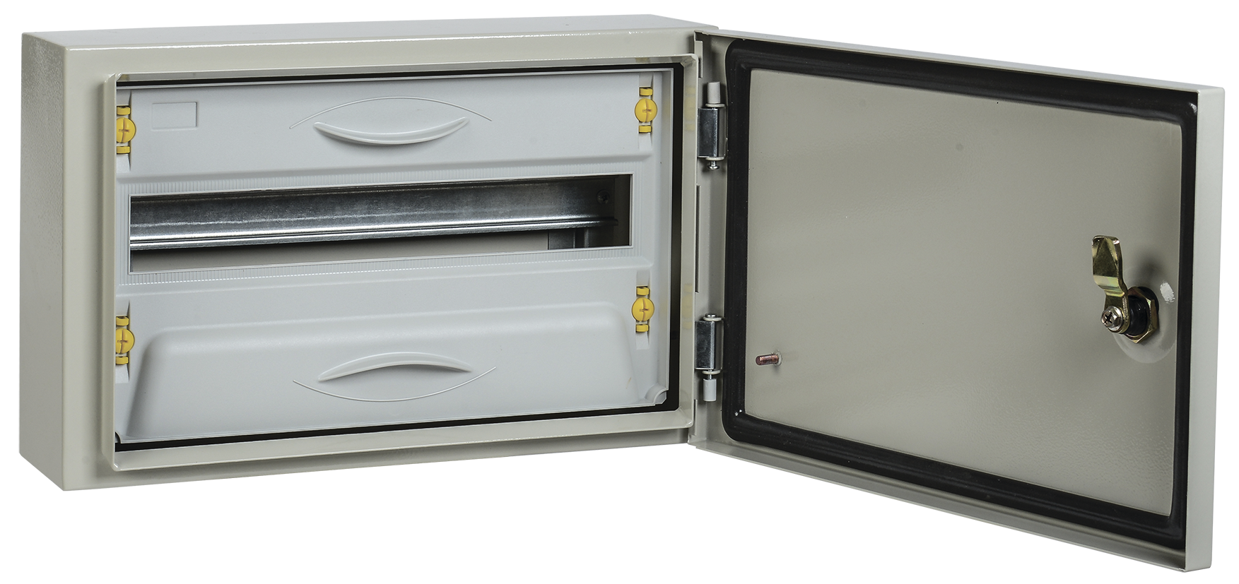 Корпус металлический ЩРн-18з-1 У2 IP54 PRO ИЭК, MKM16-N-18-54-ZU