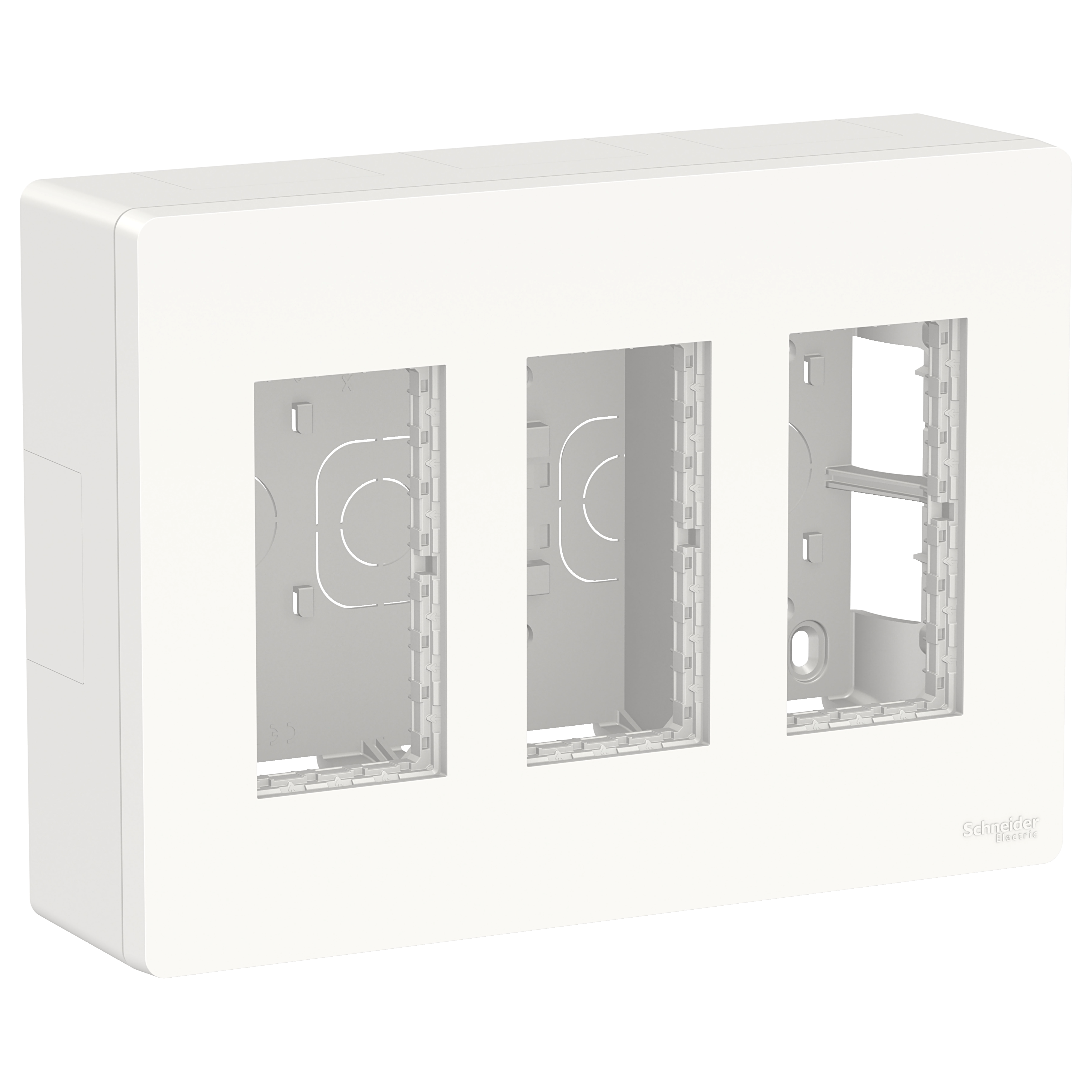 Блок открытой установки 3х2 (белый) Unica System+ Schneider Electric, NU123418