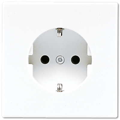 Розетка 2К+З 16А 250В (белая) LS990 JUNG, LS1520WW