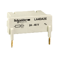 Rc ограничитель перенапряжения 24…48v 50/60hz Schneider Electric, LA4DA2E