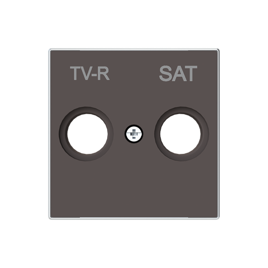 8550.1 TP Накладка для TV-R-SAT розетки, SKY, Тауп ABB, 2CLA855010A6301