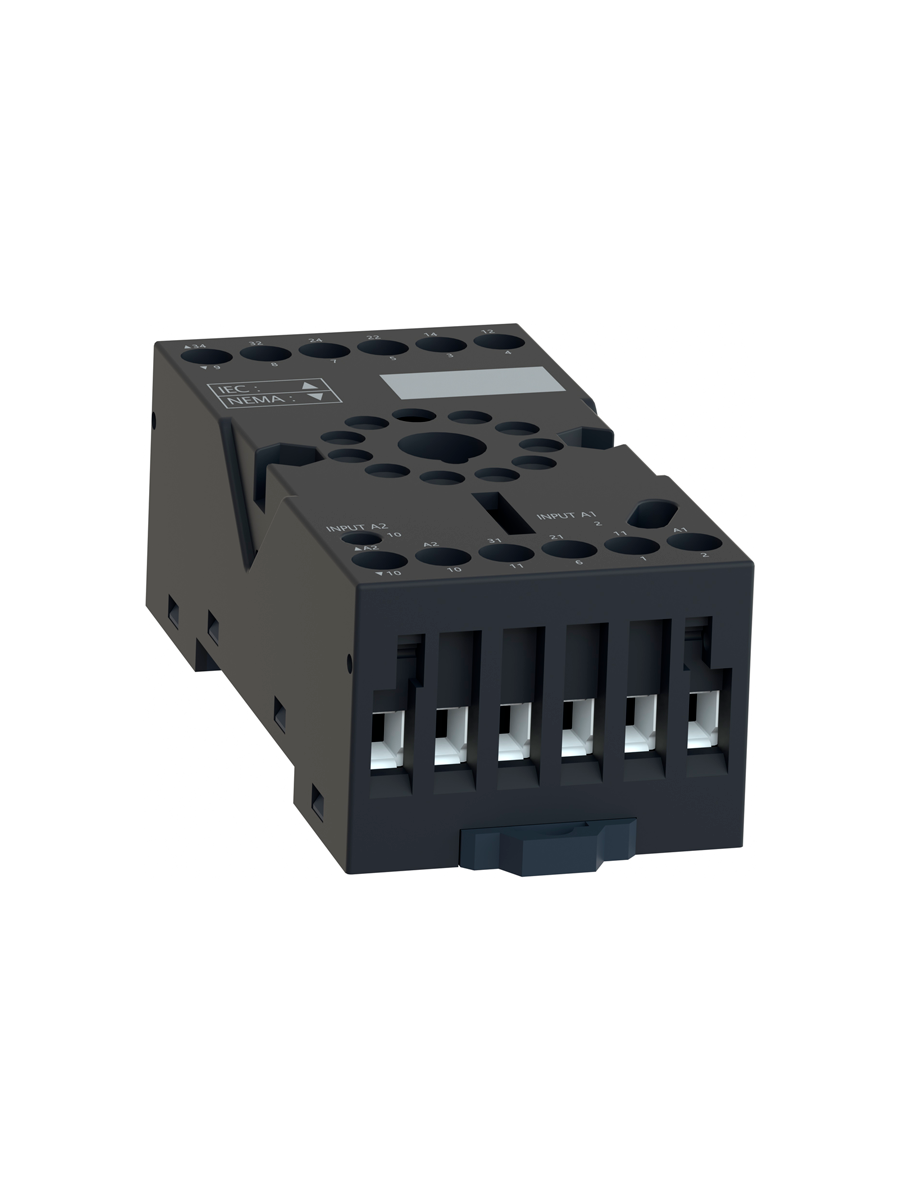 Колодка с 3-мя комбинировaными цилиндрическими перекидными контактами Schneider Electric