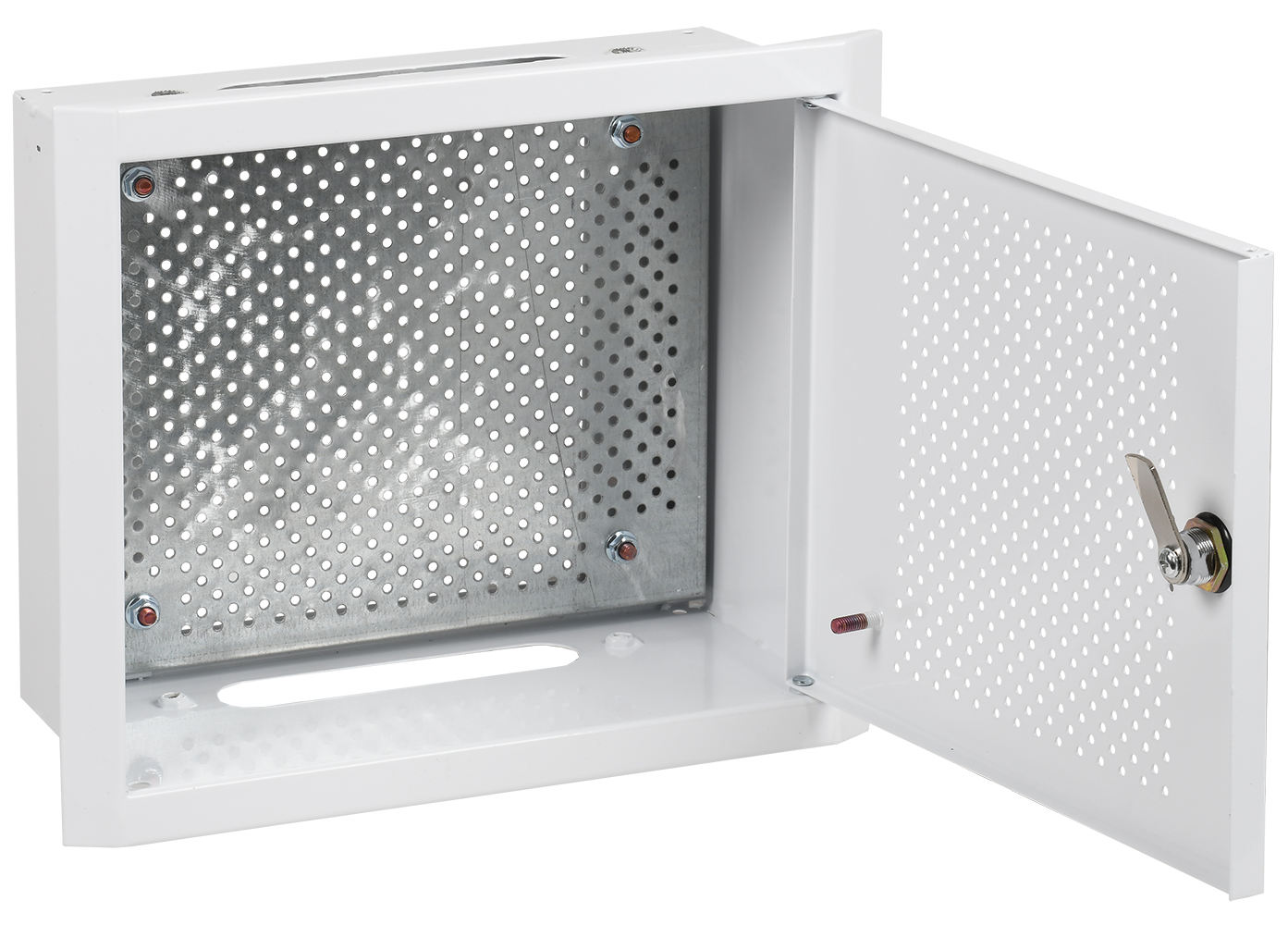 ЩРв Мultimedia IP31 Корпус металлический 265х310х120мм (белый) TITAN 3 ИЭК, MKM63-V-01-31-M