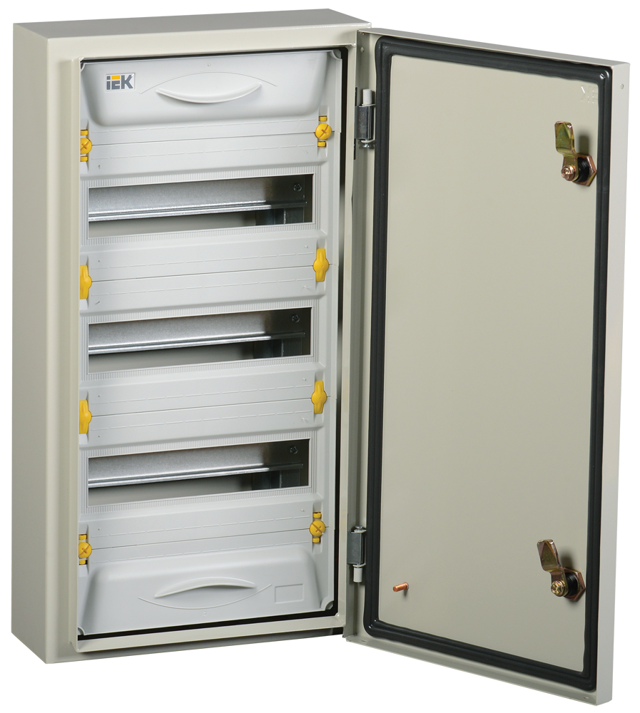 Корпус металлический ЩРн-36з-1 У2 IP54 PRO ИЭК, MKM16-N-36-54-ZU