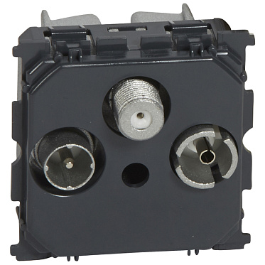 Механизм розетки TV-R-SAT Celiane Legrand, 067388