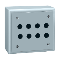Корпус ключевого поста 8 отв. Schneider Electric, XB2SL42007