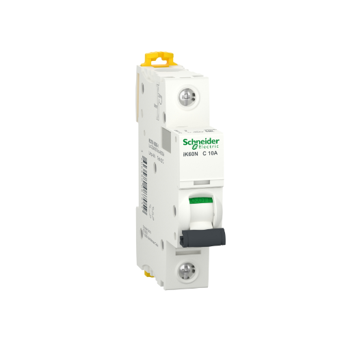 iK60N 1P 10A Автоматический выключатель 1-полюсный, 10А, 6kA (хар-ка С) Schneider Electric, A9K24110