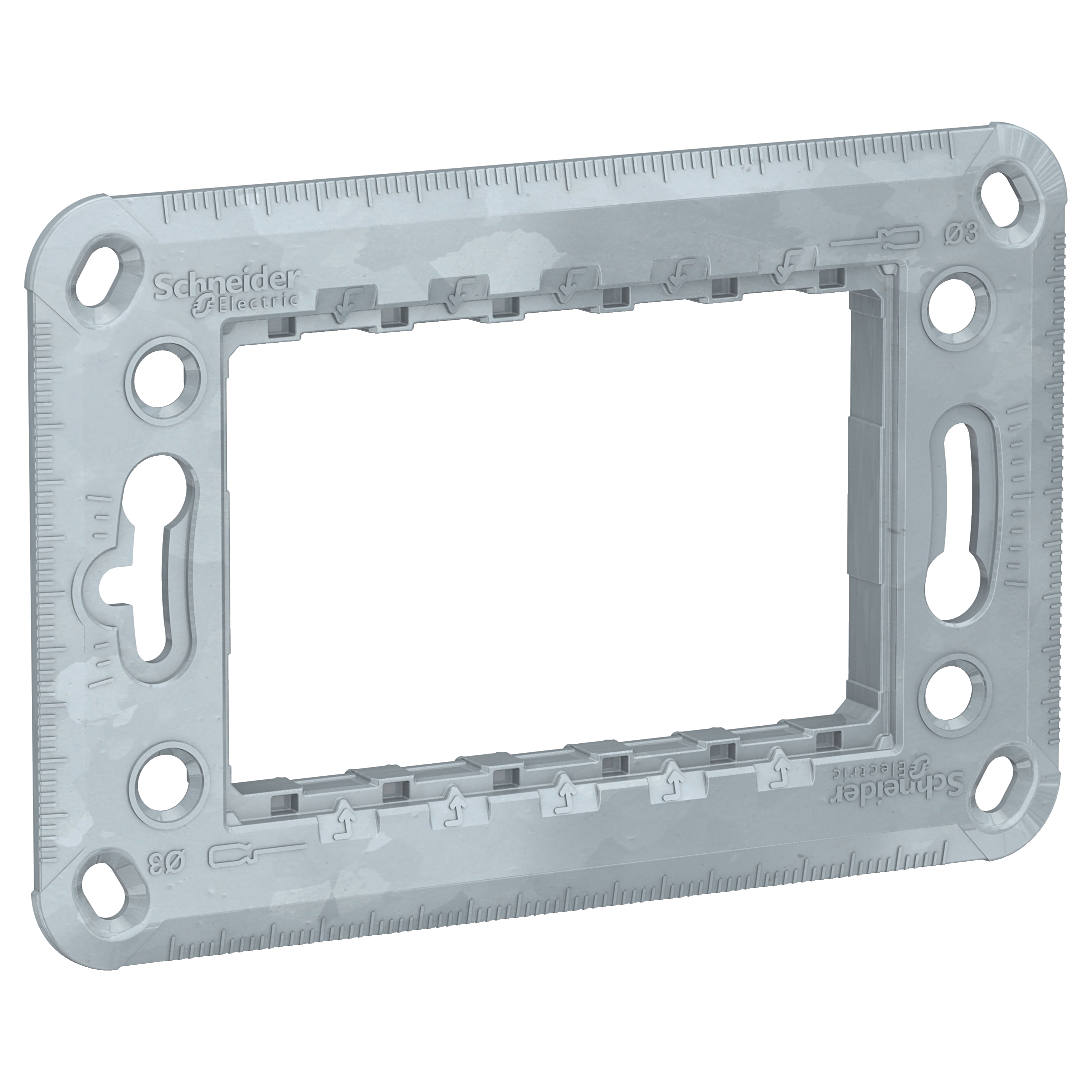 Суппорт Zamak 3 модуля Unica New Modular Schneider Electric, NU7103