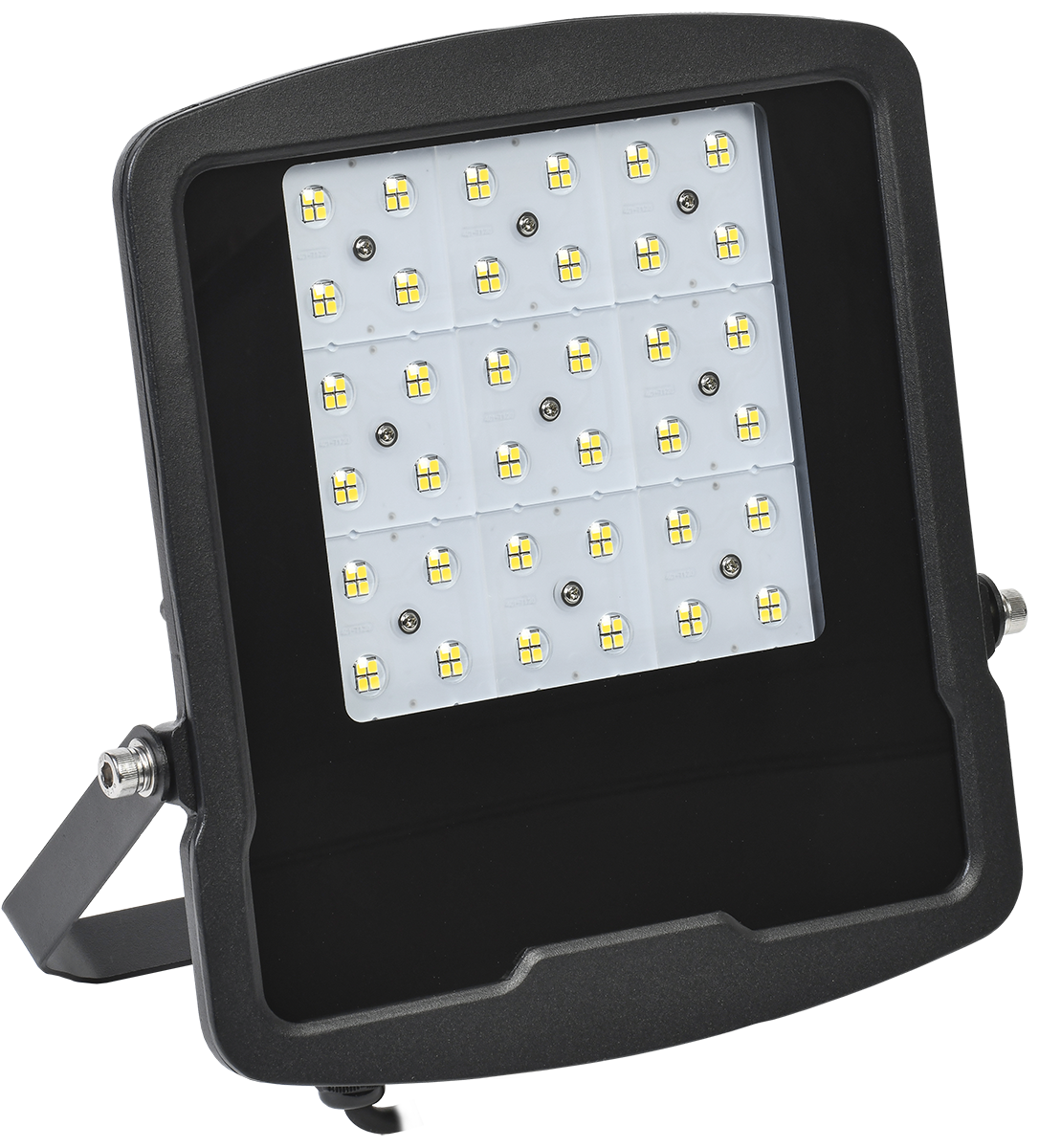 Прожектор LED СДО 08-100 PRO 120град 5000К IP65 черный IEK, LPDO8-01-100-120-50-K02