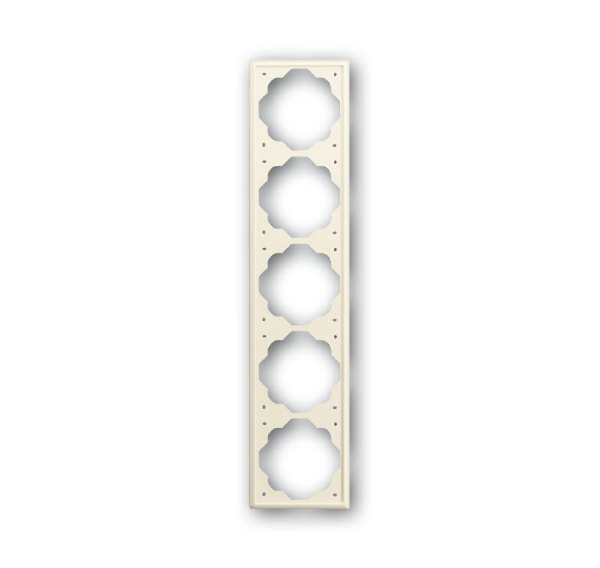 1725-72 Рамка 5-постовая (слоновая кость) impuls ABB, 2CKA001754A4316