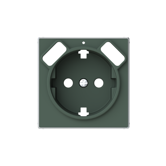 8588.3 CM Накладка для розетки SCHUKO с 2хUSB ЗУ, арт.8188.3, SKY, Комодоро ABB, 2CLA858830A1901