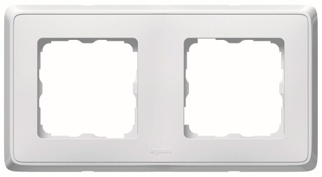 Рамка 2 поста (белый) Cariva Legrand, 773652