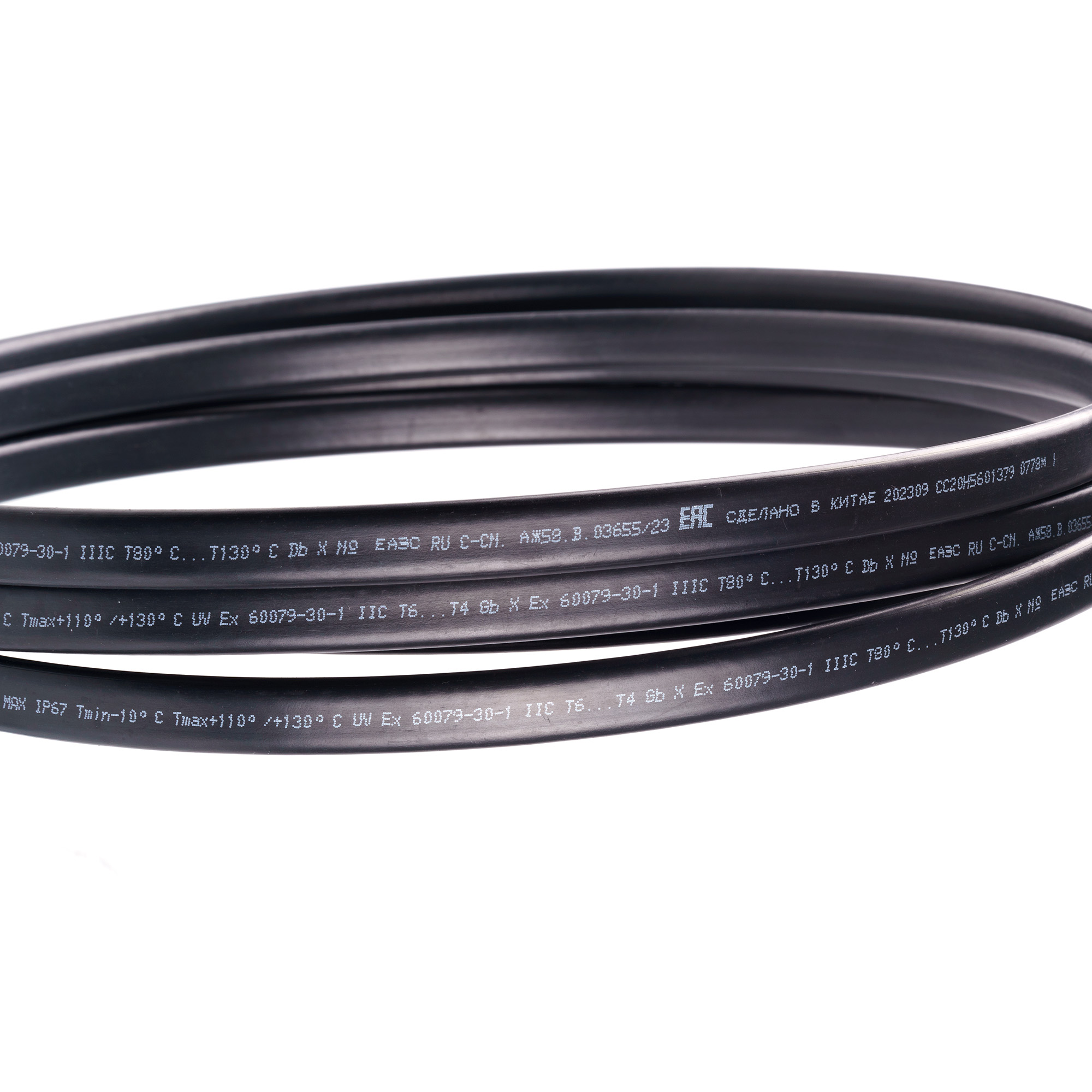 Extherm Extherm EPL-2CR Кабель нагревательный саморегулирующийся 80 Вт/м при 0°С в бетоне EPL-2CR (открытые площадки, подъездные пути, тротуары) , термопласт