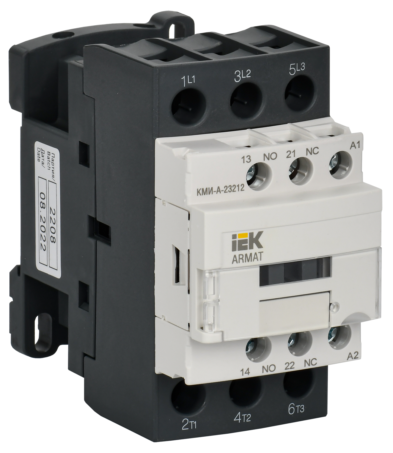 ARMAT Контактор КМИ-А-23212 LC1D 32А 230В/АС3 1НО/1НЗ ИЭК, AR-ACC-21-032-230-11