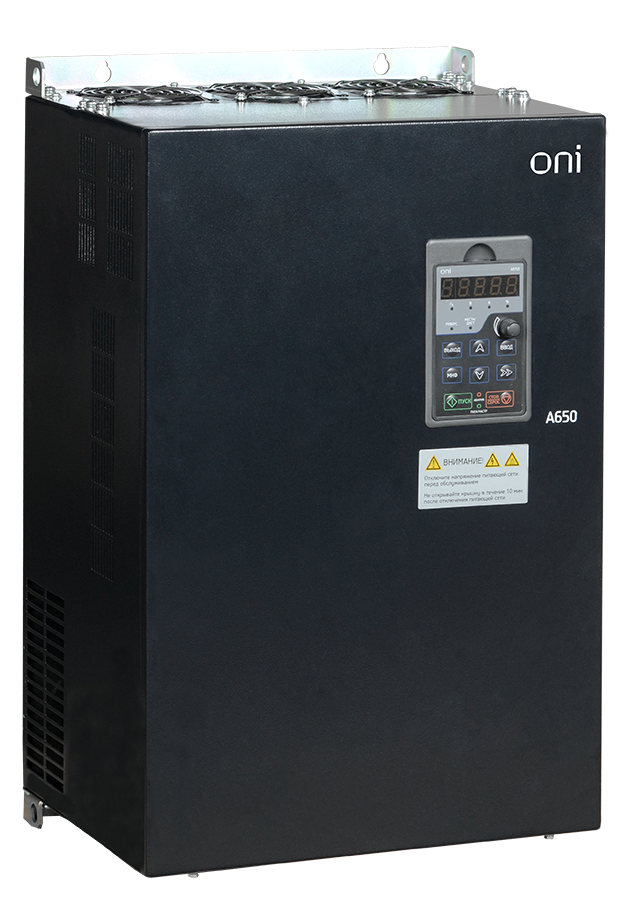 Преобразователь частоты A650 380В 3Ф 22kW 45А ONI, A650-33E22T