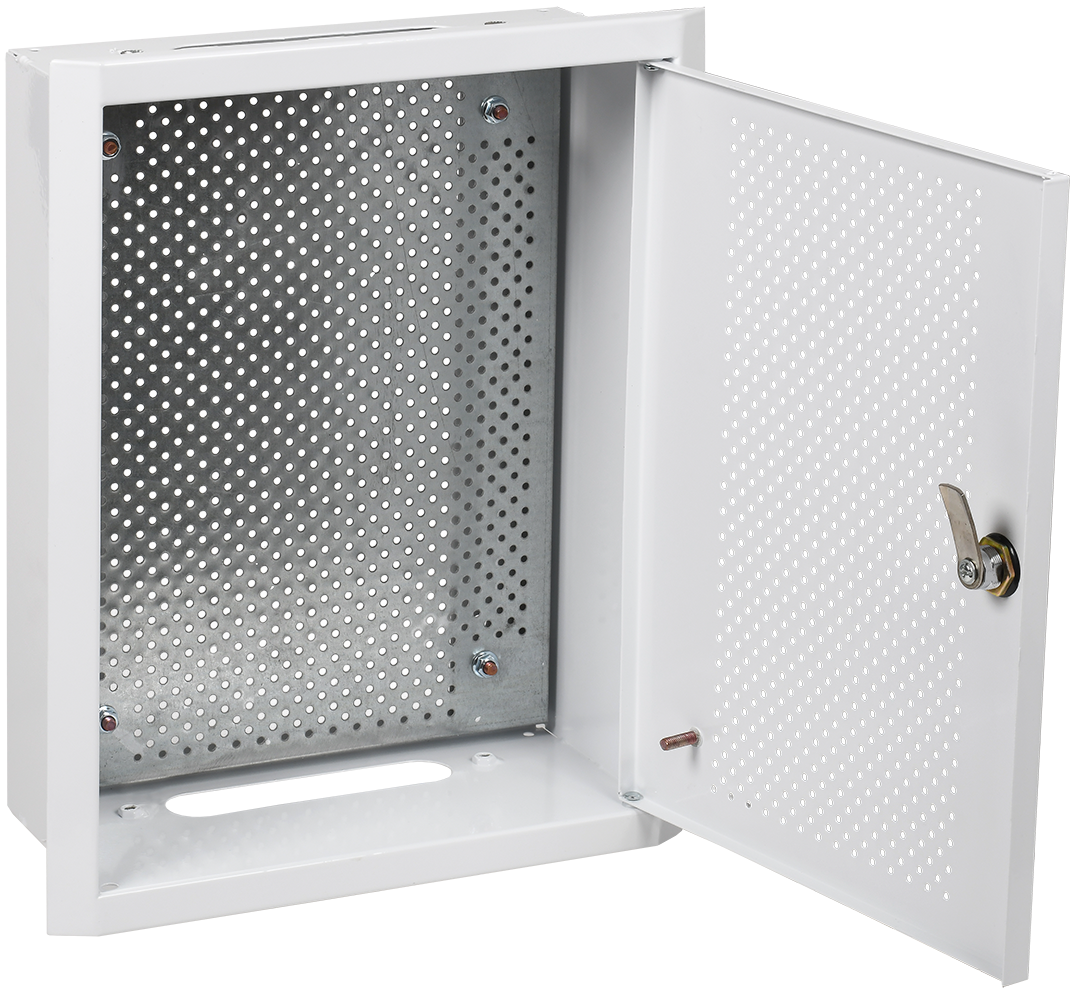 ЩРв Мultimedia IP31 Корпус металлический 395х310х120мм (белый) TITAN 3 ИЭК, MKM63-V-02-31-M