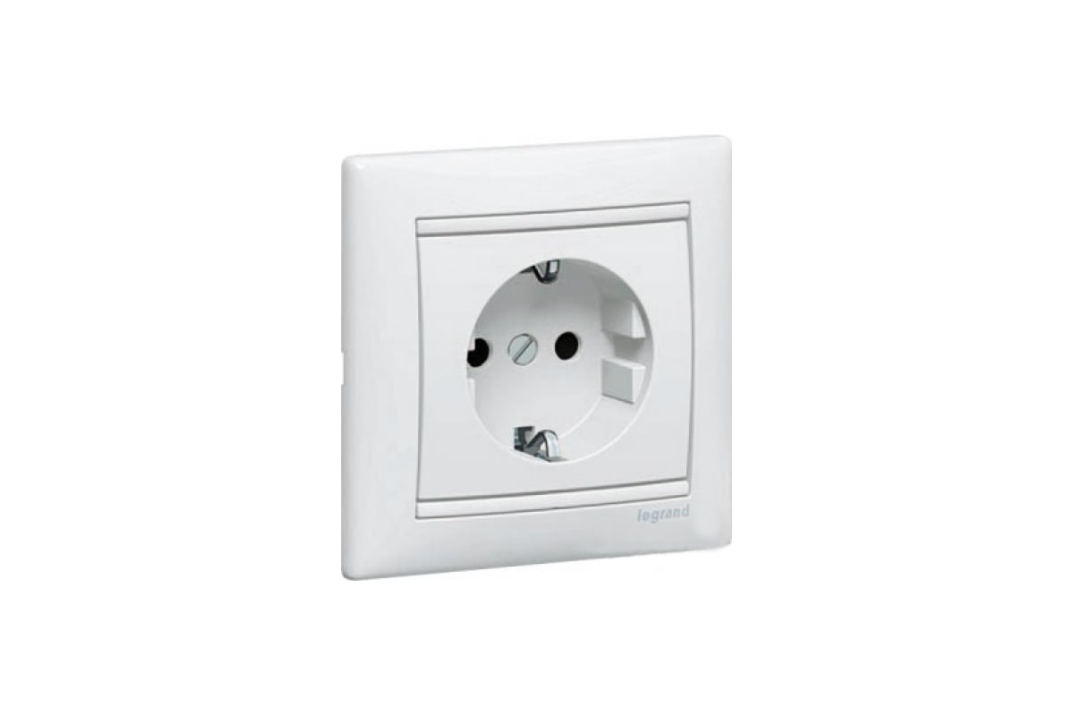Розетка в сборе 2К+3 Valena (белый)  Legrand, 774423