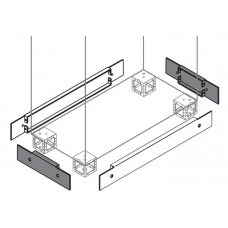 Цоколь для шкафов SRX 600х300х100мм ABB, ZA6030X