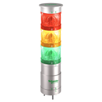 Модуль световой колонны, 24в, серый Schneider Electric, XVUC21BQ