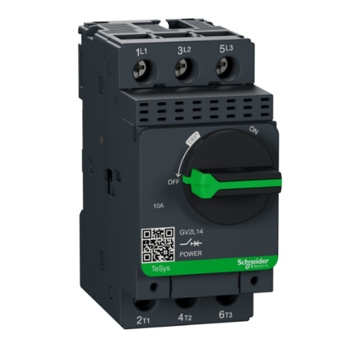Автоматический выключатель для запуска двигателей 10А Schneider Electric, GV2L14
