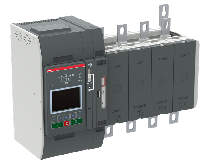 АВР TruONE OXB400E3S3QB 400А 3P+N LCD Выключатель нагрузки ABB, 1SCA153517R1001