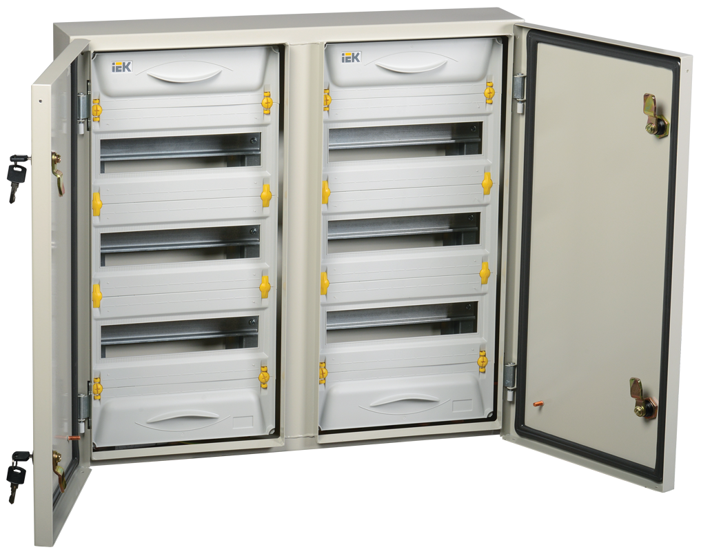 ЩРн-2x36з-1 У2 IP54 Корпус металлический PRO ИЭК, MKM16-N-2X36-54-ZU