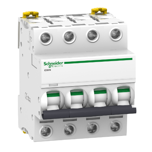 iC60N 4P 16А Автоматический выключатель 4-полюсный, 16А, 6kA (хар-ка C) Schneider Electric
