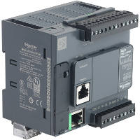 Компактный базовый блок m221-16io реле ethernet Schneider Electric, TM221CE16R