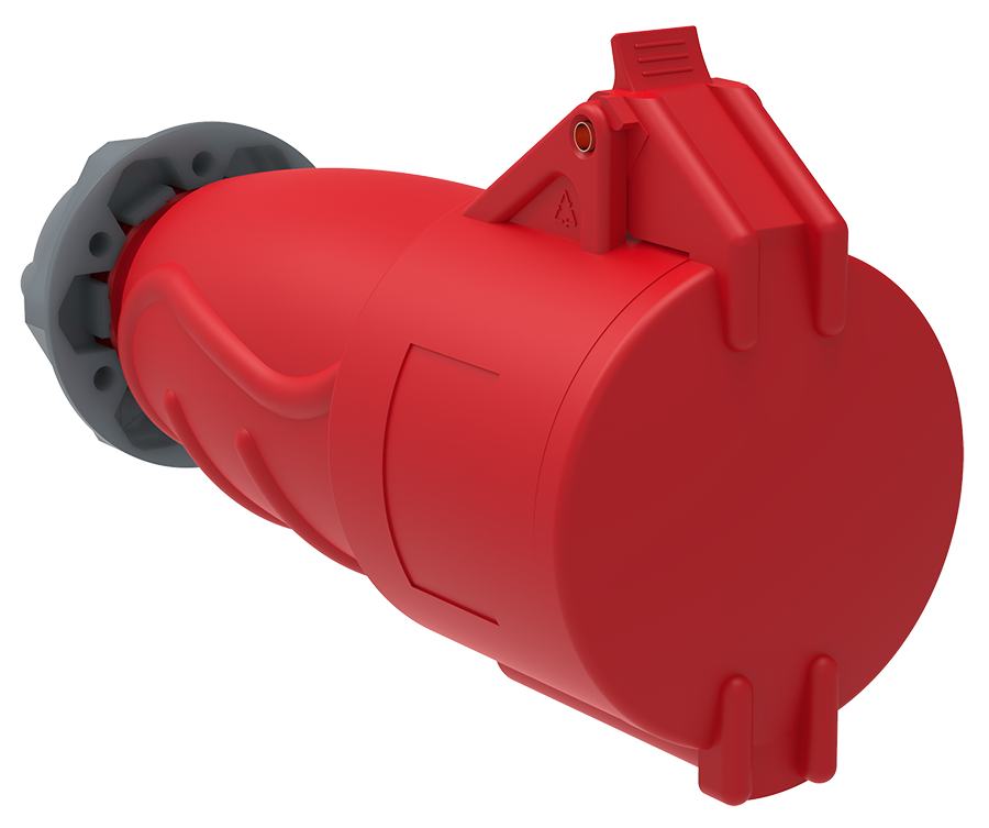 ССИ-225 Розетка переносная 32А-6ч/200/346-240/415В 3Р+РЕ+N IP44 MAGNUM ИЭК, PSN22-032-5
