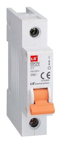 BKN Автоматический выключатель 1-полюсный, 2А, 6kА (хар-ка B) LSis, 061106148B