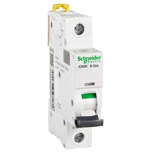 iC65N 1P 40А Автоматический выключатель 1-полюсный, 40А, 6кА (хар-ка B) Schneider Electric