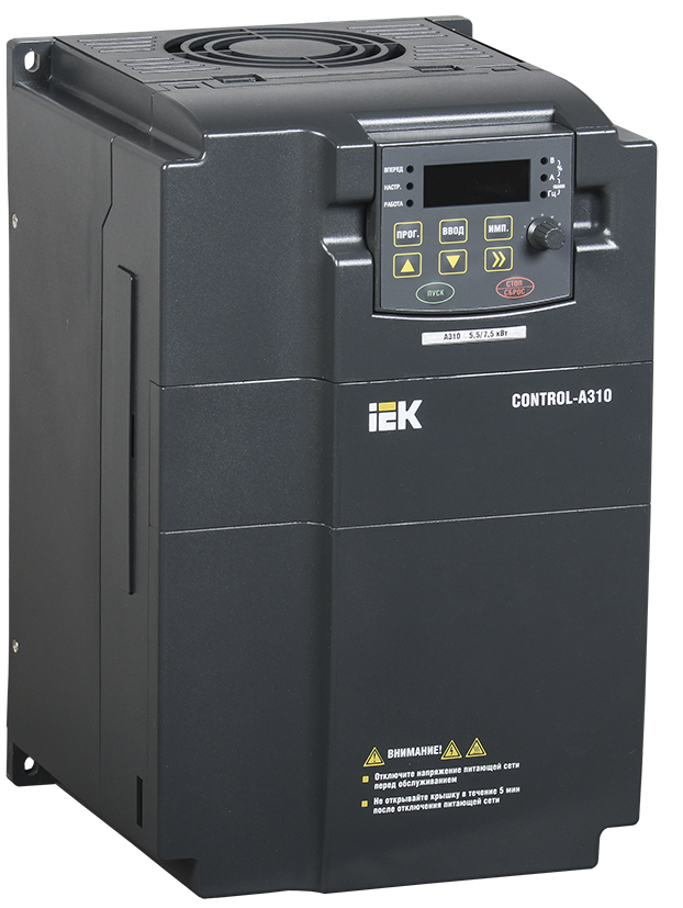 Преобразователь частоты CONTROL-A310 380В, 3 фазы 7,5-11 kW 17-25A ИЭК, CNT-A310D33V075-11TEZ