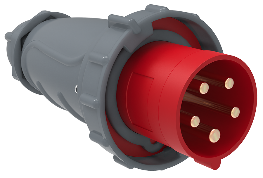 ССИ-035 Вилка переносная 63А-6ч/200/346-240/415В 3Р+РЕ+N IP67 MAGNUM ИЭК, PSN02-063-5