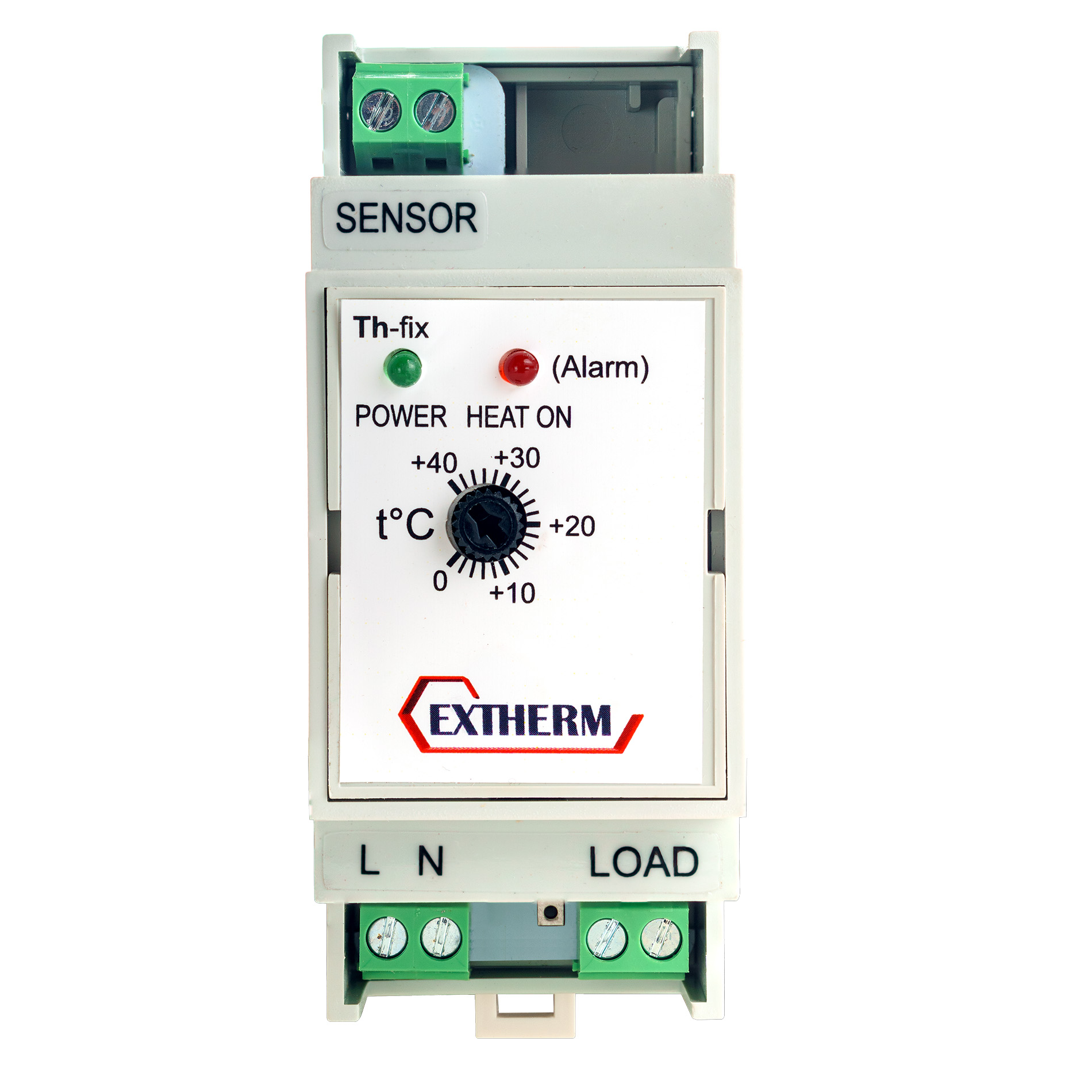 Extherm EXTHERM Th-fix Термостат для управления системой электрообогрева на трубопроводах/резервуарах с фиксированным гистерезисом (в комплекте с датчиком температуры воздуха)