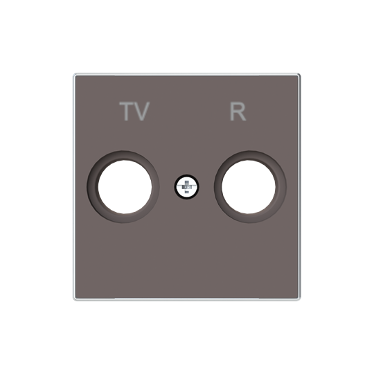 8550 TP Накладка для TV-R розетки, SKY, Тауп ABB, 2CLA855000A6301
