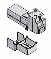 OZXB2K Комплект клеммных крышек на один полюс для зажимов OZXB2, 2L (1уп.-3шт) ABB, 1SCA022264R0010